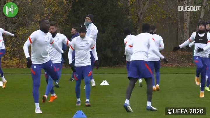 VIDEO: il Chelsea prepara la sfida contro il Rennes