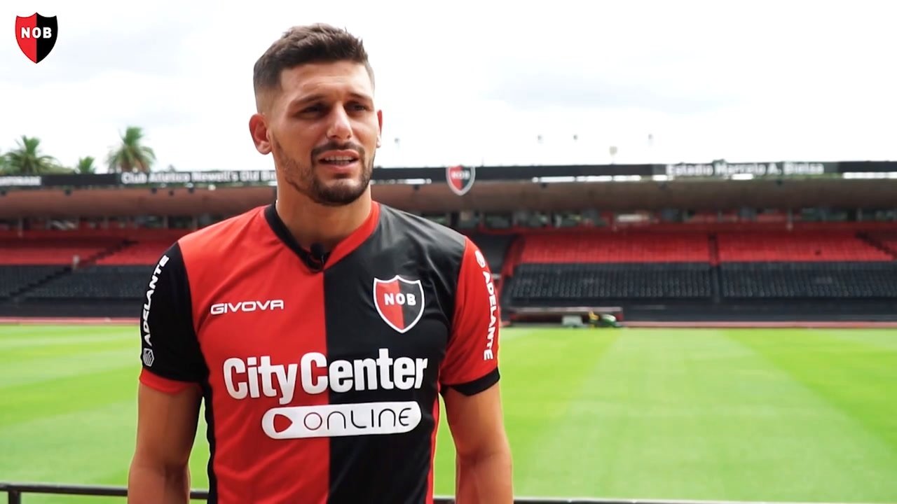 Las primeras palabras de Juan Manuel García como jugador de Newell's. Captura/DUGOUT