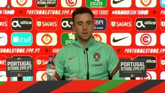 Portugal's DIogo Jota addressed the media ahead of the crucial match with Turkey, DUGOUT