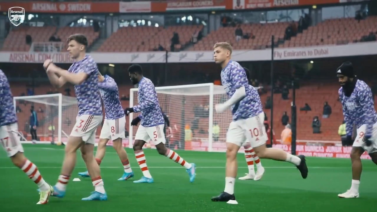 VIDEO: Saka and Smith Rowe down Brentford