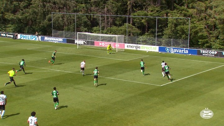 VÍDEO: el empate a dos entre el PSV y el Cercle Brugge