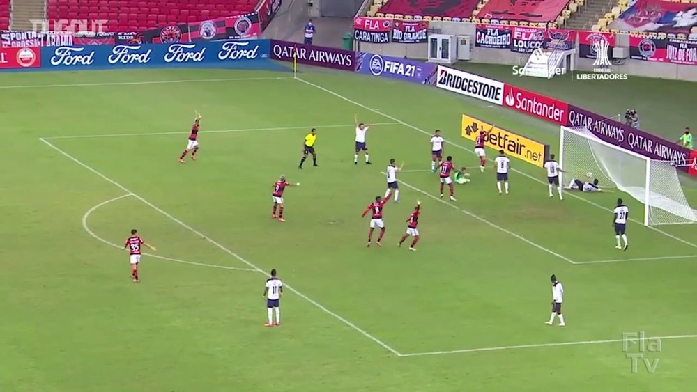 Ten man Flamengo got a late draw v LDU Quito. DUGOUT