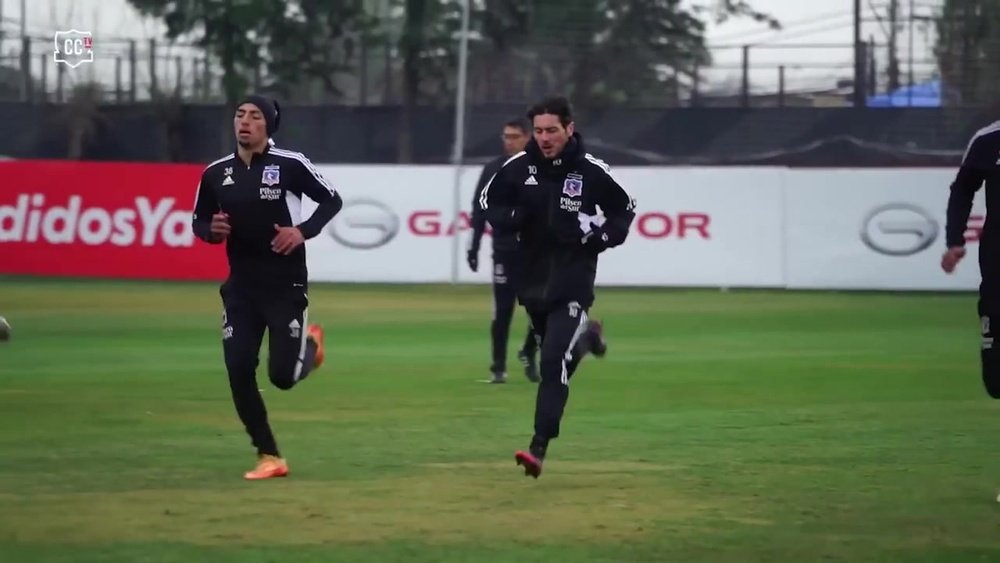 VÍDEO: el primer día de Marco Rojas en Colo-Colo