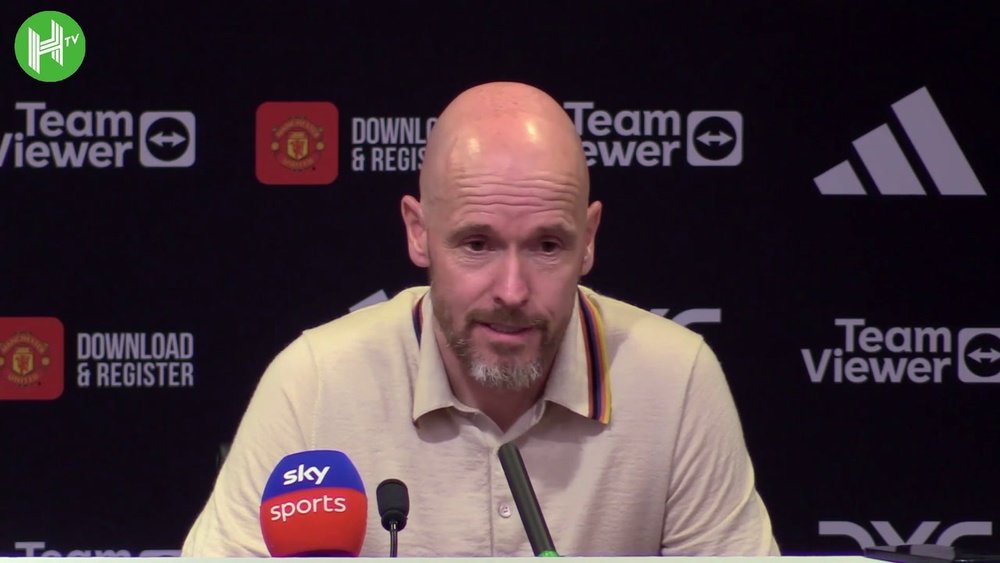 Ten Hag remains confident in his players despite their poor results. DUGOUT