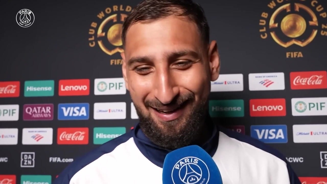 Donnarumma happy to play in the US and hopes PSG reach the final