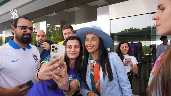 VIDÉO : Les Brésiliennes sont arrivées à Brisbane