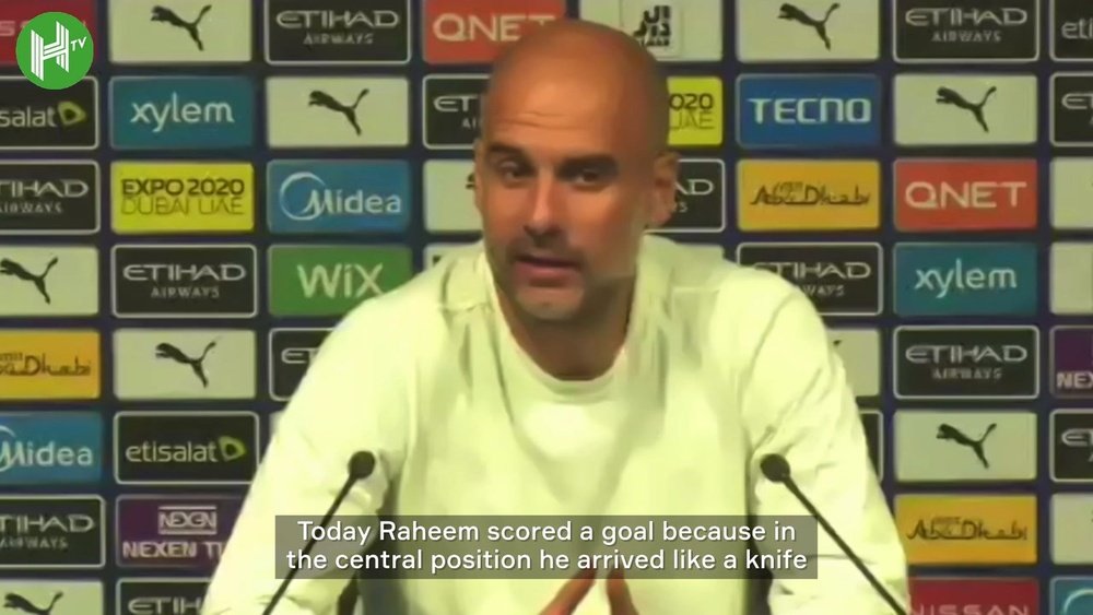Guardiola on Sterling and Grealish. DUGOUT