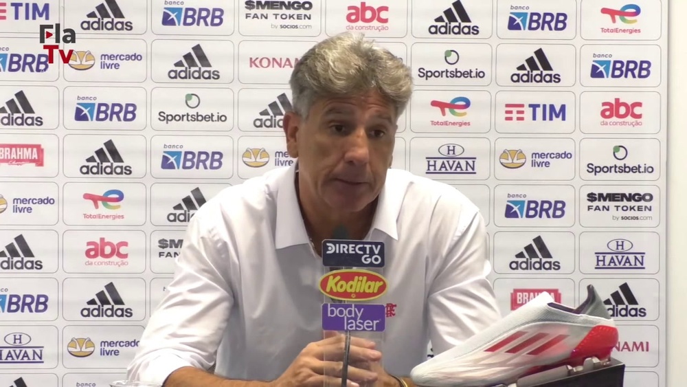 Renato Gaúcho fala da expectativa de ser tricampeão da Libertadores. DUGOUT