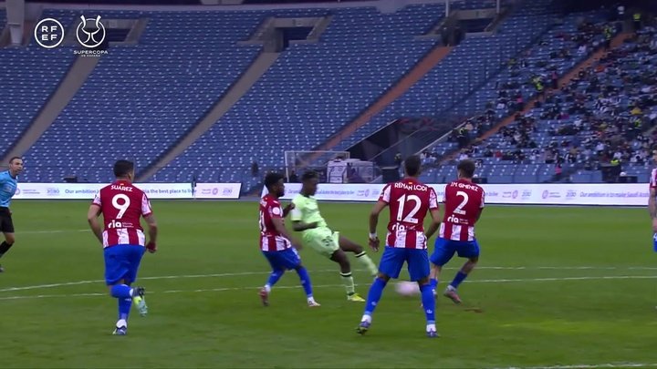 VIDEO: Nico Williams’ winning goal v Atlético