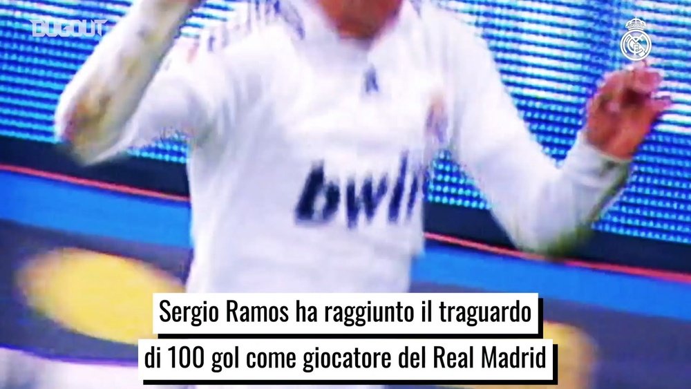 Le 100 reti di Ramos con il Real. Dugout