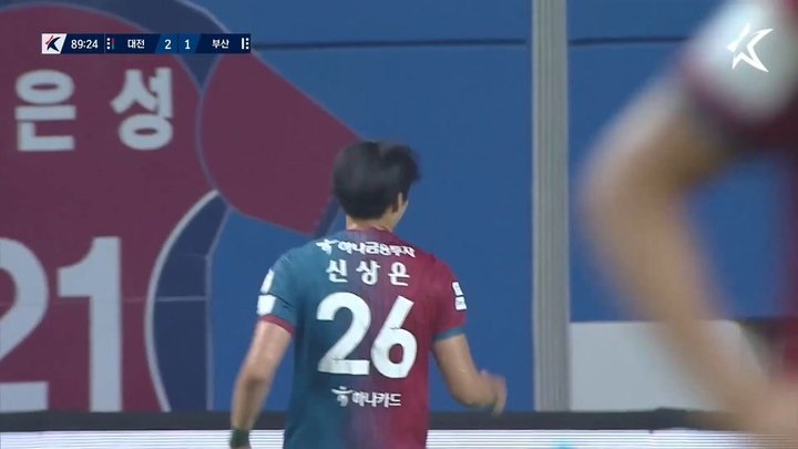 VIDEO: Shin Sang-Eun’s skillful finish against Busan