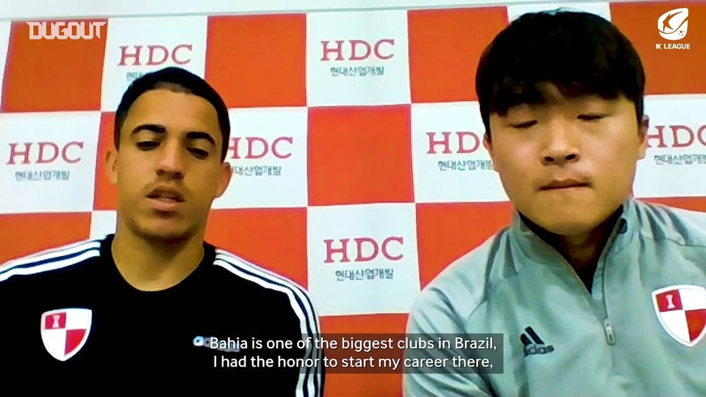 Rômulo on why he swapped Bahia for Busan. DUGOUT