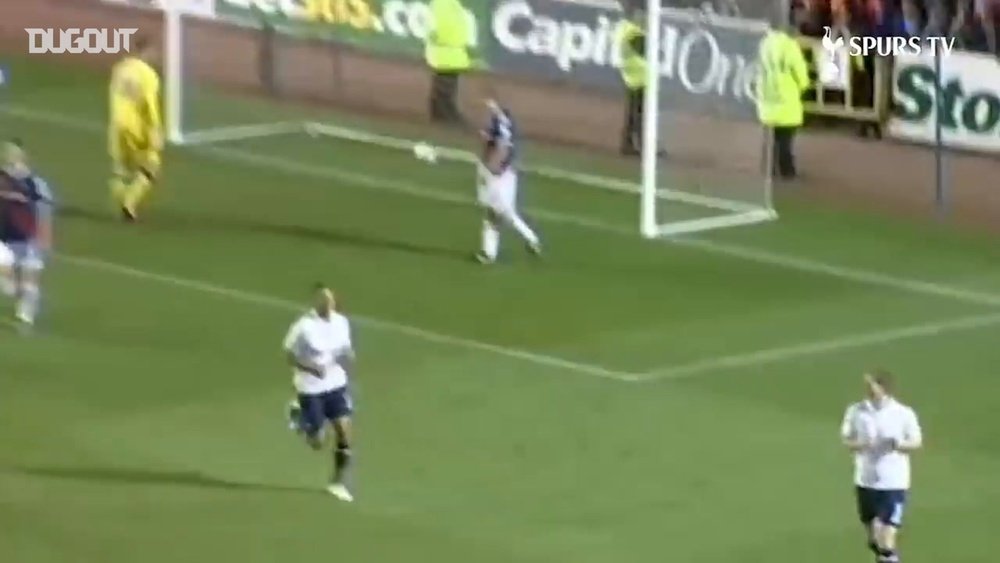 Jan Vertonghen got his first goal for Spurs in September 2012. DUGOUT