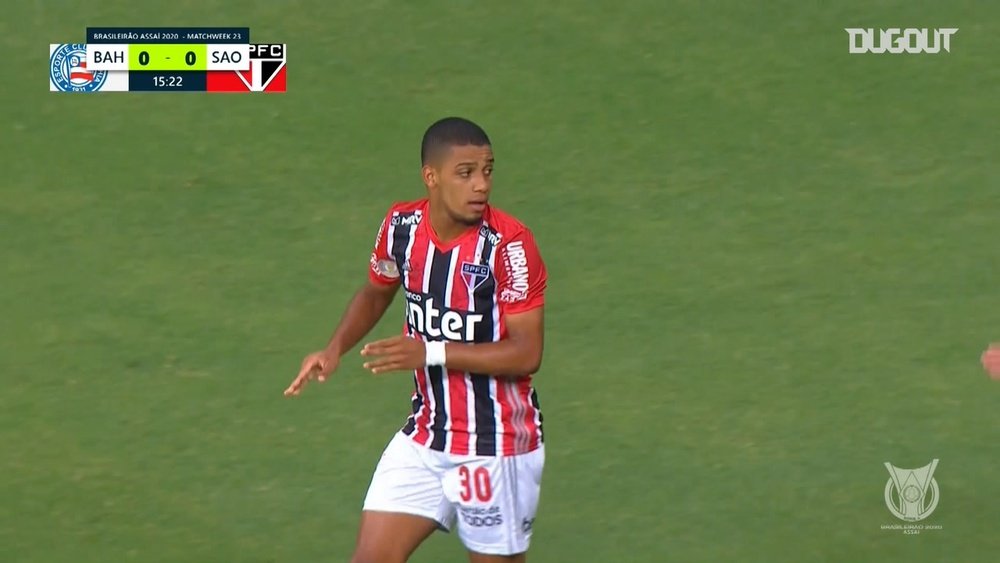 Bahia were easily beaten by Sao Paulo in the Brasileirao. DUGOUT