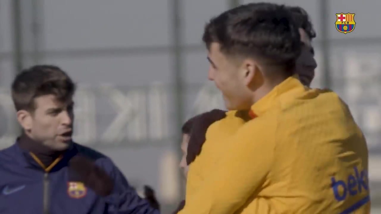 Pedri, Gavi y una conexión especial entre ambos. Captura/DUGOUT