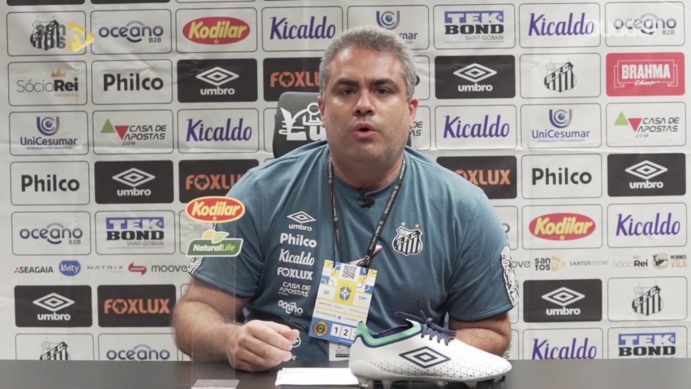 Orlando Rollo vê Santos prejudicado em derrota para o Fluminense. DUGOUT