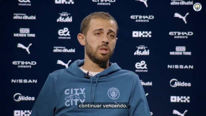Bernardo Silva sobre renovação com o Manchester City: “Tem sido um sonho”