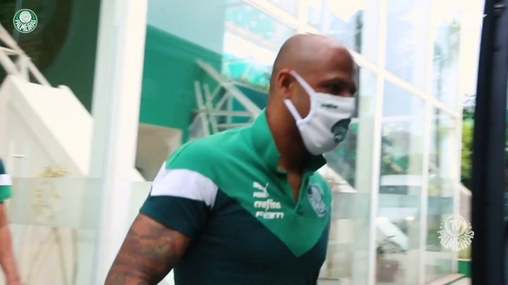 VIDEO: Behind the scenes as Palmeiras draw with Vasco