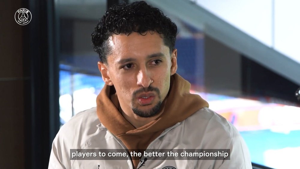 Marquinhos became the most-capped player in the club's history. DUGOUT