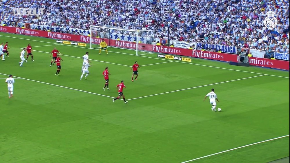 Incrível cabeçada de C. Ronaldo contra o Mallorca. DUGOUT