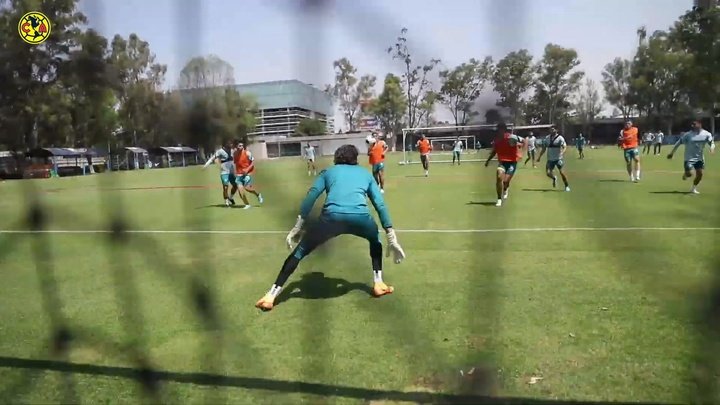 VIDEO: Club America begin preparations for game vs Toluca
