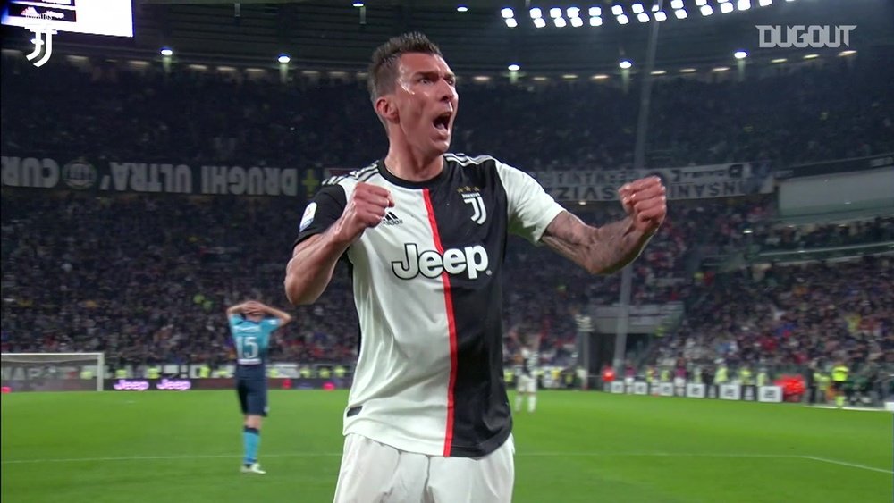 VIDEO: Mario Mandžukić's final goal for Juventus. DUGOUT