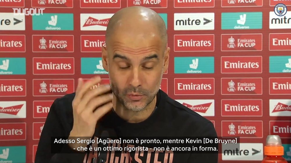 Guardiola commenta la possibilità. Dugout