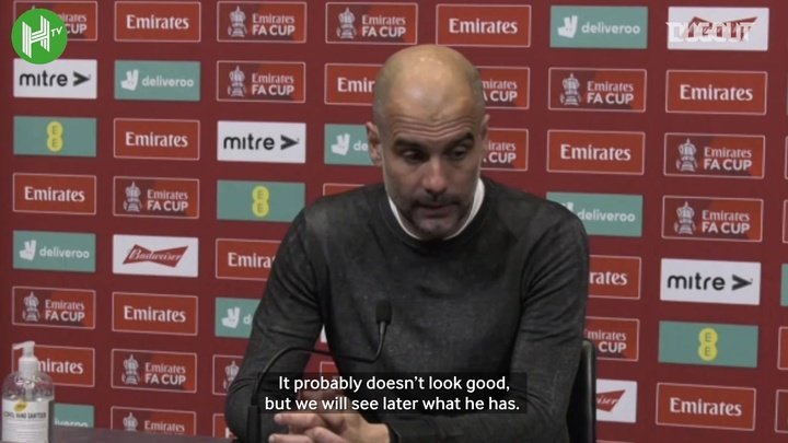 VIDEO: Pep gives updates on De Bruyne injury