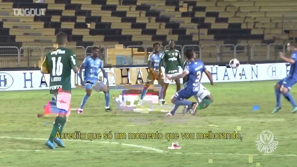 Newton fala sobre estreia no Palmeiras e sua adaptação ao Brasil. DUGOUT