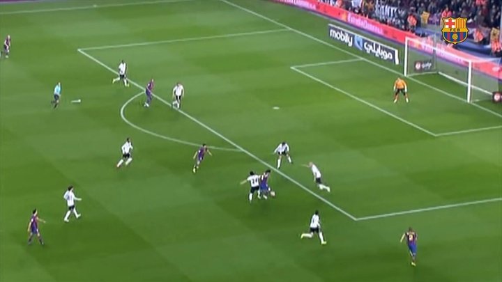 VIDEO: Three incredible Barça goals vs Valencia