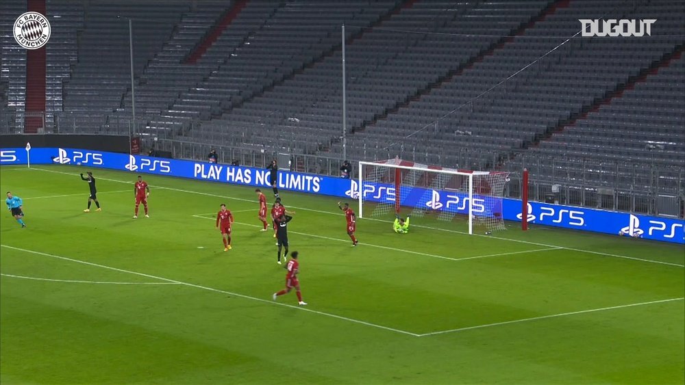 Manuel Neuer made some great saves as Bayern beat Salzburg. DUGOUT