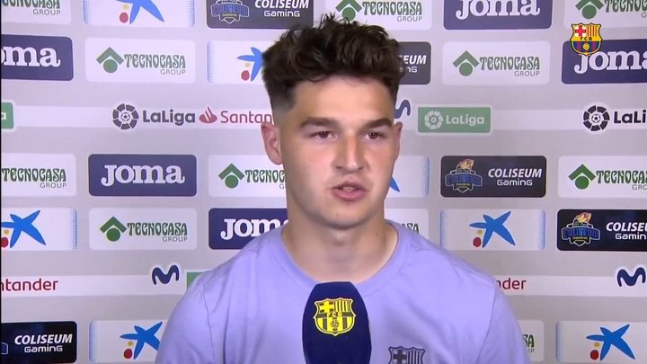 Mika Mármol y su debut con el Barça: 