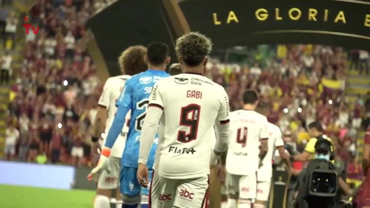 Bastidores da vitória do Flamengo sobre o Tolima na Libertadores