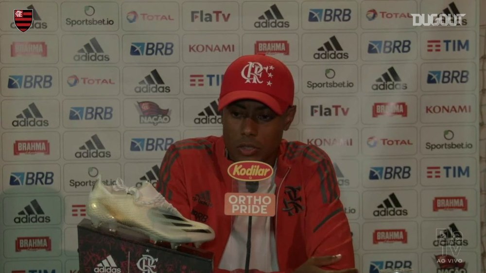 Bruno Henrique falou após retorno à equipe. DUGOUT