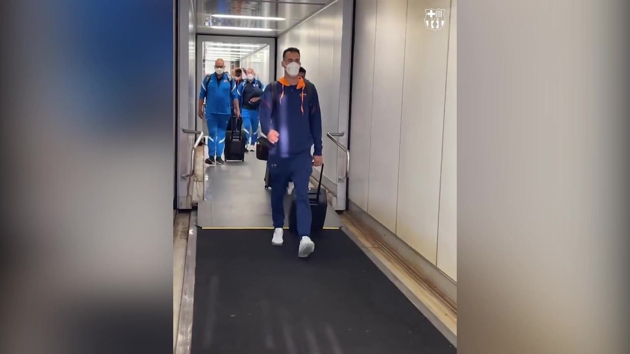 VIDEO: Barca head back home after first-ever game in Australia