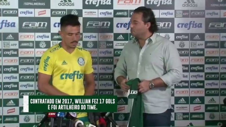 Palmeiras se despede de Willian Bigode