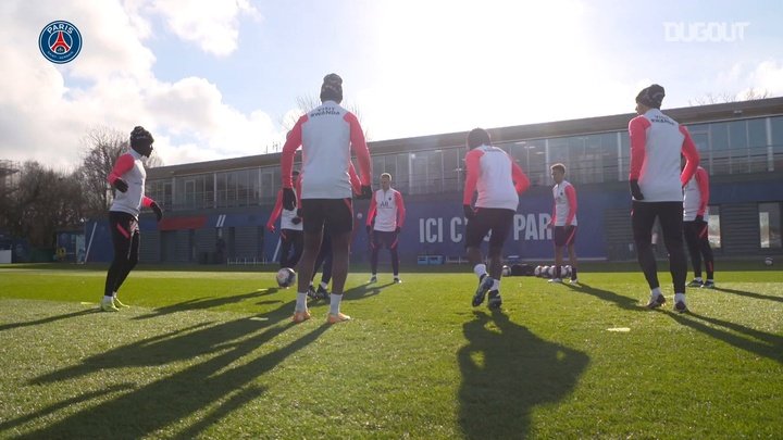VIDEO: PSG are getting ready for Le Classique against Marseille