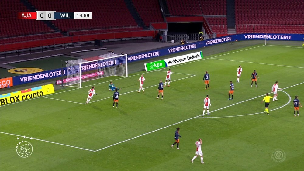 Antony faz doblete na goleada do Ajax sobre o Willem II. DUGOUT