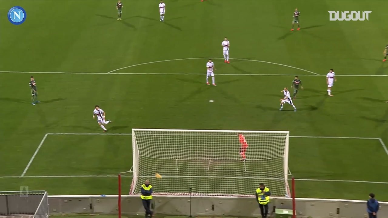 VIDEO: Dries Mertens' superb goal sinks Cagliari Calcio
