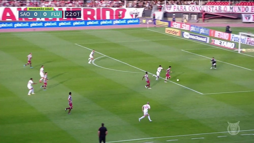 Sao Paulo and Fluminense played out a 2-2 draw. DUGOUT