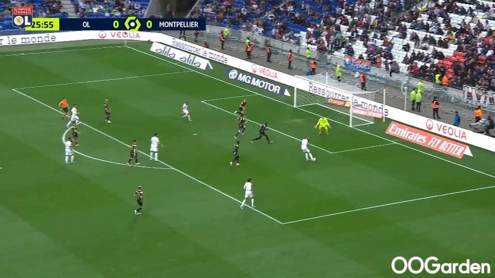VIDÉO : Le doublé d'Aouar dans la victoire 5-2 contre Montpellier