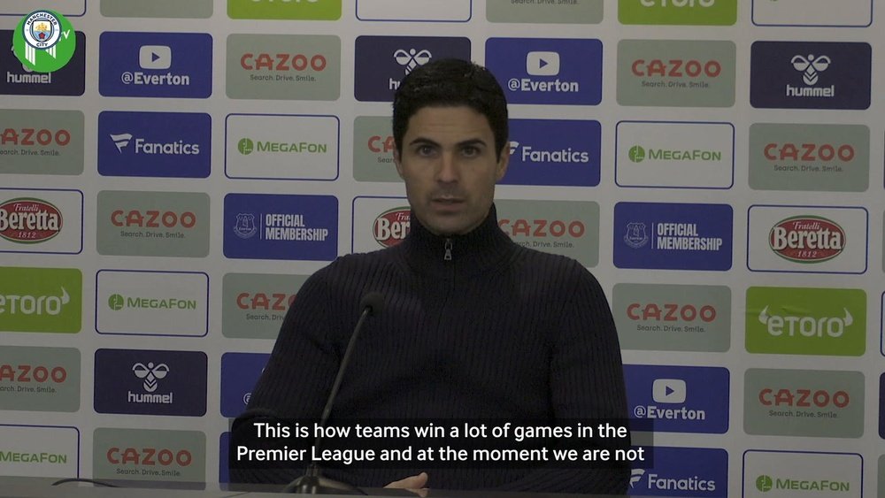 Arteta discusses being under-pressure and luck. DUGOUT