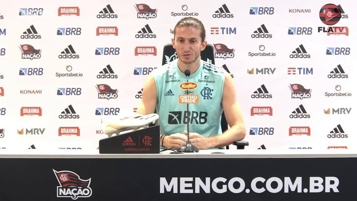 VÍDEO: Filipe Luís fala sobre qualidade do departamento médico do Flamengo