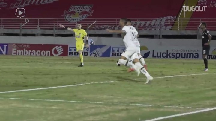 VIDEO: Santos draw against Bragantino at Nabi Abi Chedid