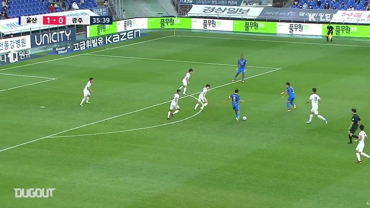 VÍDEO: Júnior Negão encerra temporada com belo gol e artilharia na Coreia