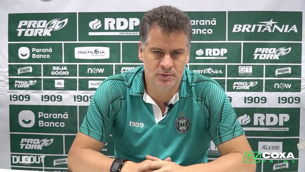 Júlio Sergio enaltece a mudança de comportamento dos jogadores do Coritiba. DUGOUT