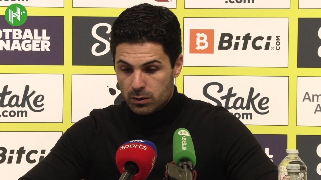 Mikel Arteta spoke about Bukayo Saka after Arsenal won 2-3 at Watford. DUGOUT
