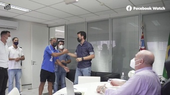 O Santos aposta no futuro com Marcos Leonardo. DUGOUT