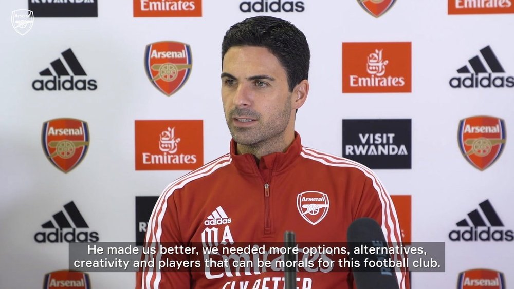 Arteta has been granted his wish to have Odegaard back. DUGOUT