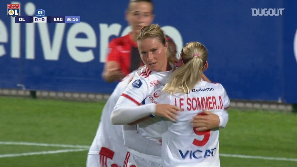 VIDEO : Résumé OL Féminin 4-0 Guingamp. Dugout